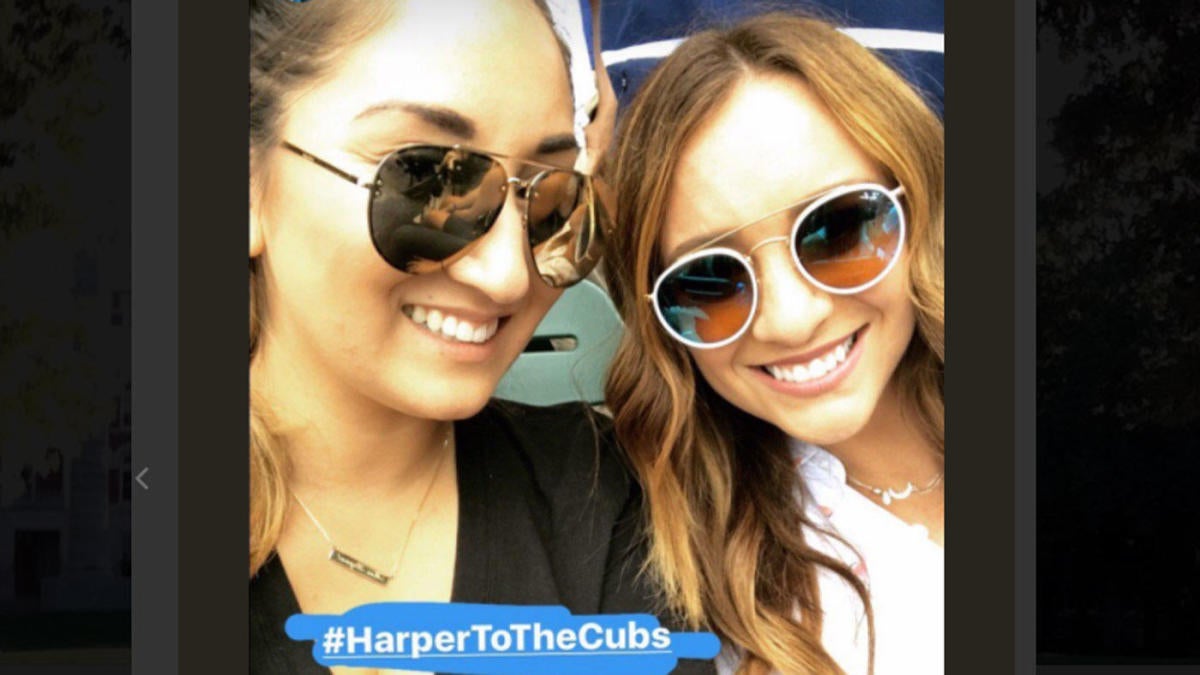Wives of Bryce Harper, Kris Bryant inspire more Harper-to-Cubs buzz