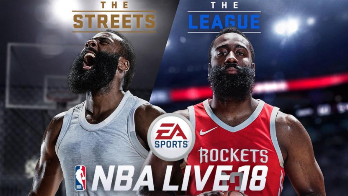 LOOK Rockets James Harden graces the cover of NBA Live 18