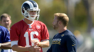 Coach Sean McVay says 'focus' is on LA Rams, not TV suitors