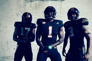 LOOK: Miami unveils alternate uniforms for games against Toledo and Georgia  Tech 
