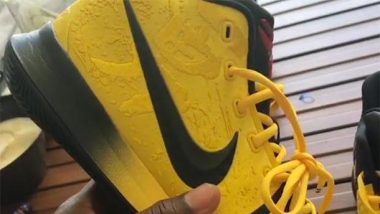 Kyrie Irving reveals new collaborative shoe with Kobe 