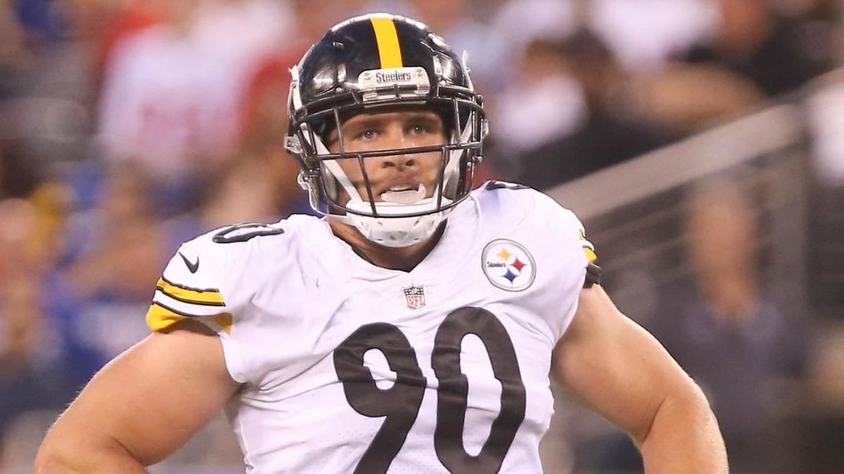 LOOK: Steelers' T.J. Watt ties James Harrison's franchise career