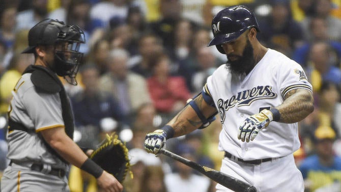 MLB: Pittsburgh Pirates at Milwaukee Brewers