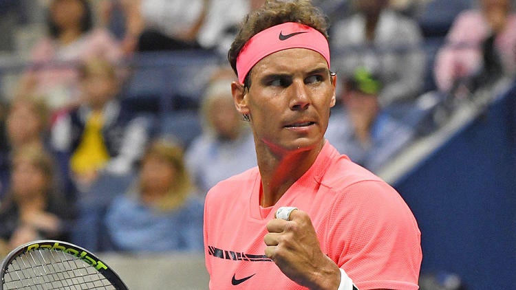 LOOK: Rafael Nadal rocks neon pink 