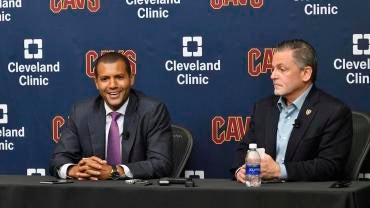 NBA: Cleveland Cavaliers-Press conference