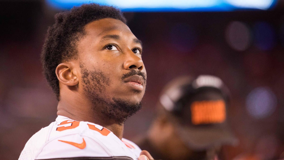 Update:Police bodycam video shows Myles Garrett moments after allegedly  being sucker-punched