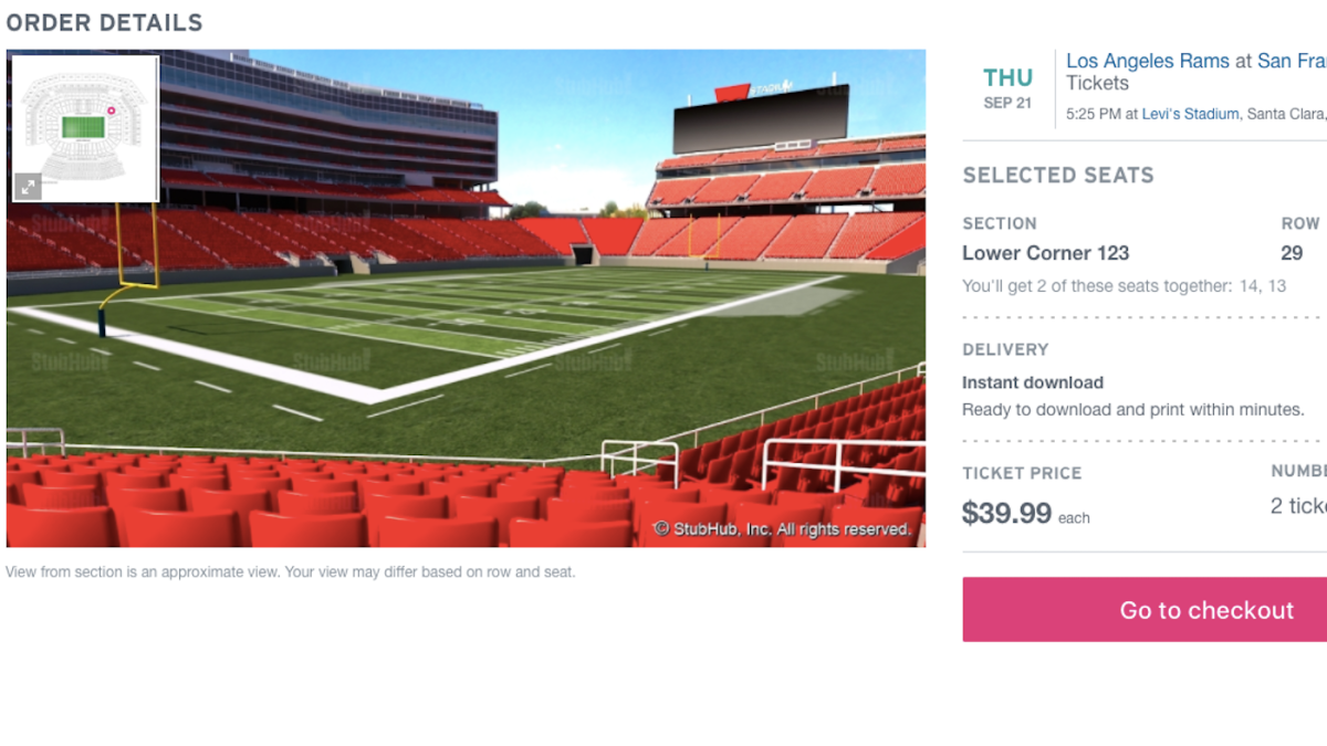 49ers ticket prices