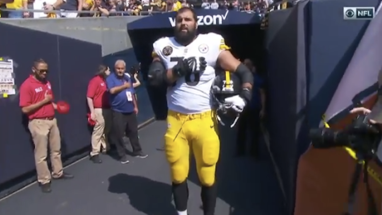 Steelers still upset about how last week's national anthem 