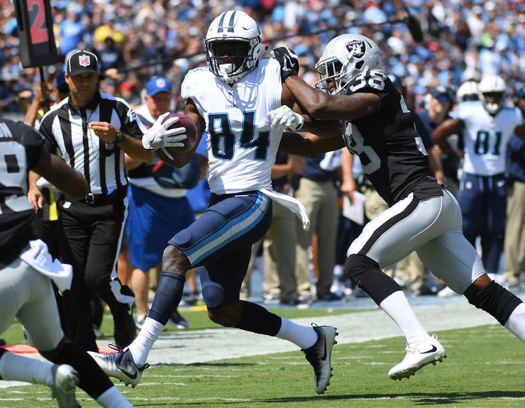 NFL: Oakland Raiders at Tennessee Titans