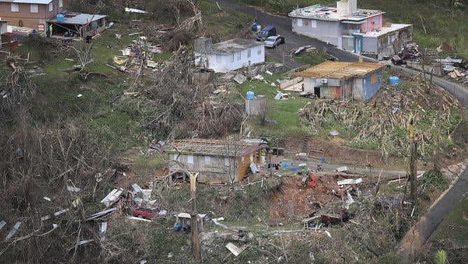 Puerto Rico Faces Extensive Damage After Hurricane Maria