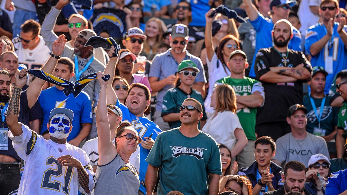 Eagles Fans Take Over StubHub At Chargers Game