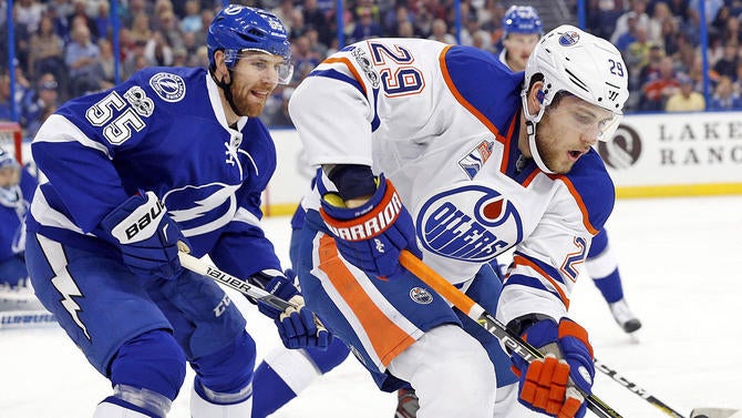 NHL: Edmonton Oilers at Tampa Bay Lightning