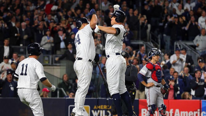 MLB: AL Wildcard-Minnesota Twins at New York Yankees