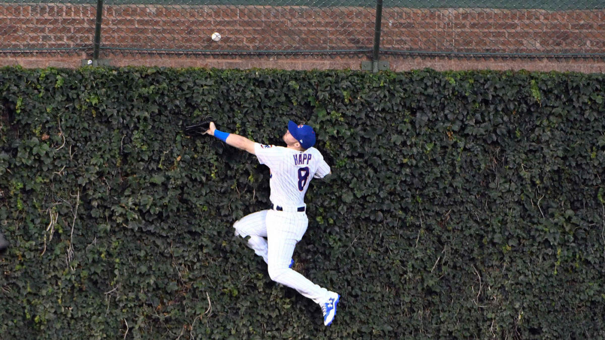 Why is there a basket on the Wrigley Field wall?