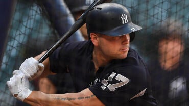 MLB: ALCS-New York Yankees Workouts