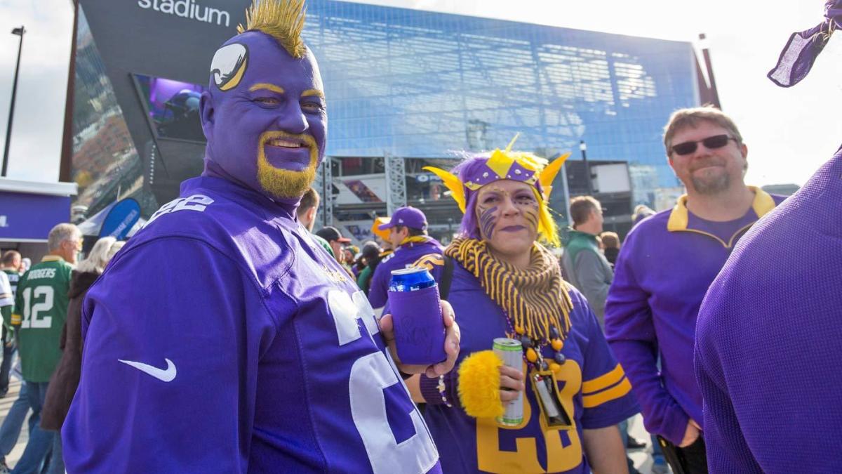 Vikings fans didn't have the best experience at the Eagles game