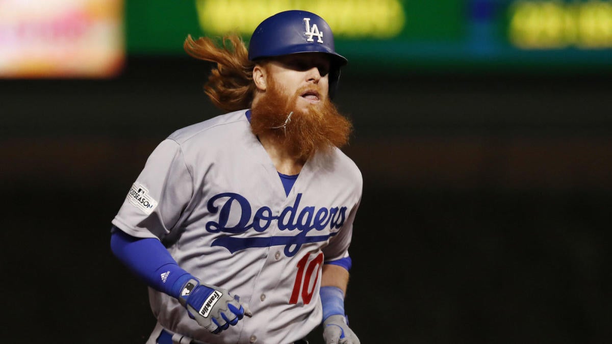 Justin Turner, LAD // GAME 1 NLDS Oct 6, 2017 v ARI