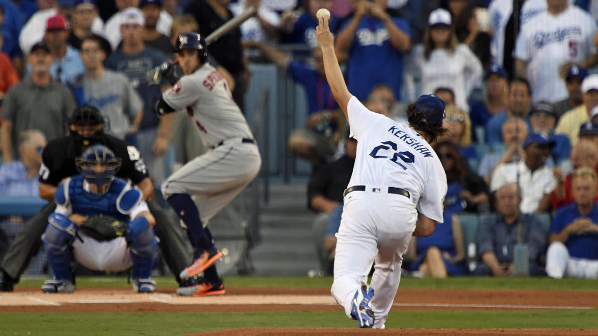 Clayton Kershaw struggles in Game 5 vs. Astros