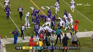 Ravens take out frustrations on hapless Dolphins 40-0