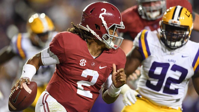 NCAA Football: Alabama at Louisiana State