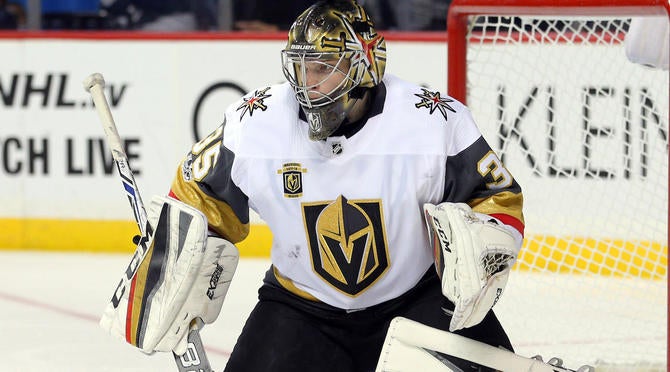 NHL: Vegas Golden Knights at New York Islanders
