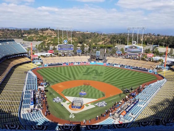 Dodger Stadium Hosts Away Game Viewing Parties With World Series