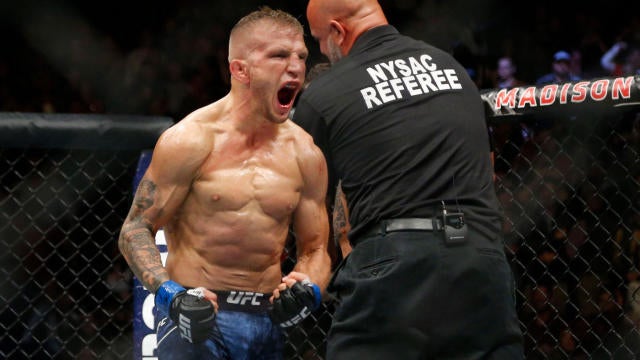 UFC champion TJ Dillashaw surrenders title being hit for 'adverse finding' USADA CBSSports.com