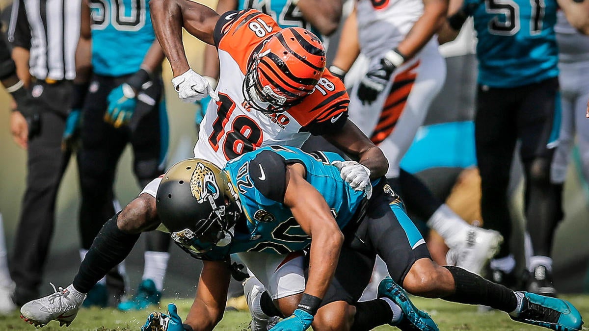 Only Man To Get Into AJ Green's Head #fyp #nfl #nflrewind #jaguars #be, a.  j. green nfl