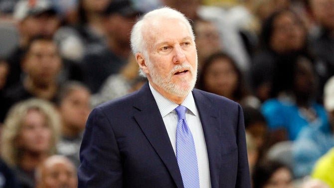 Gregg Popovich in game