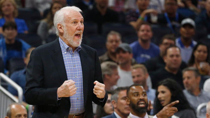 Gregg Popovich in-game