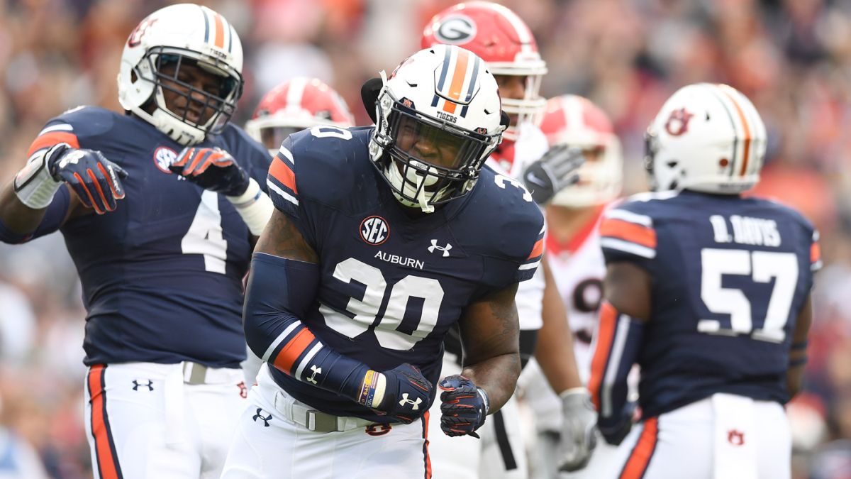 Georgia At Auburn Score Highlights No 10 Tigers Put The Hurt On No 1 Bulldogs Cbssports Com