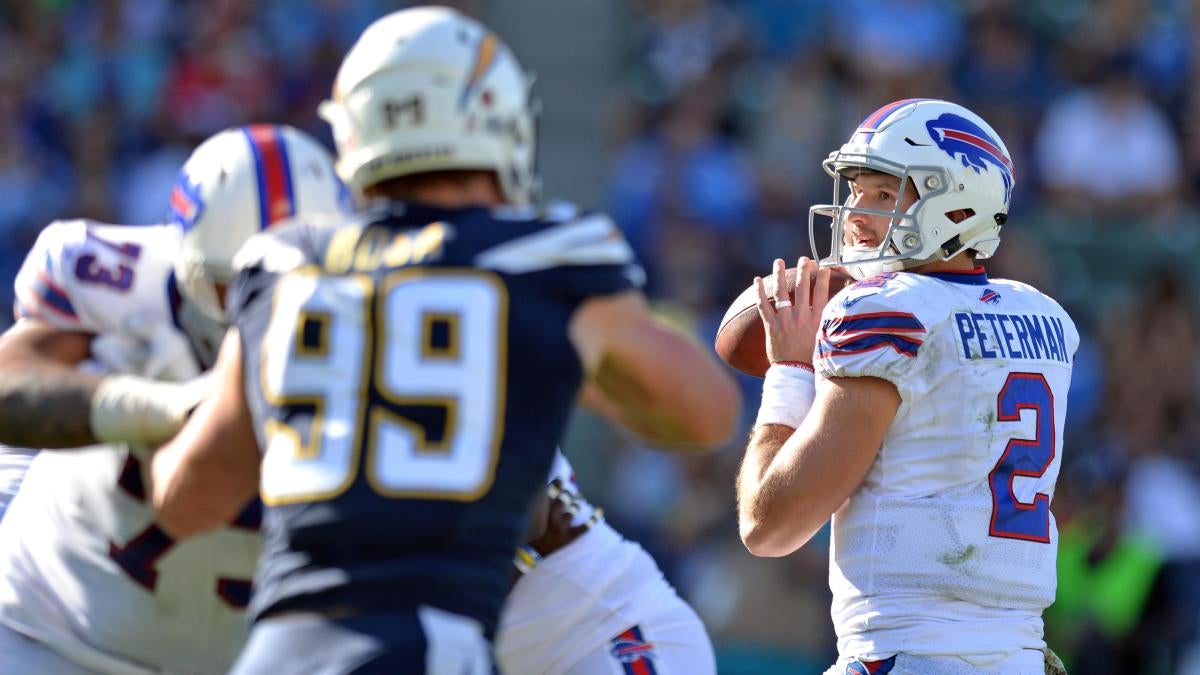 Why is Nathan Peterman still a starting quarterback? 