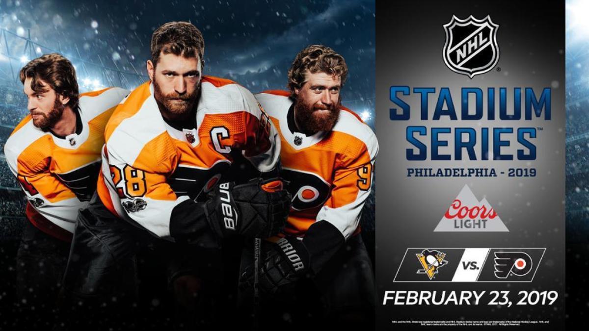 NHL Shop - Penguins and Flyers 2019 Stadium Series jerseys