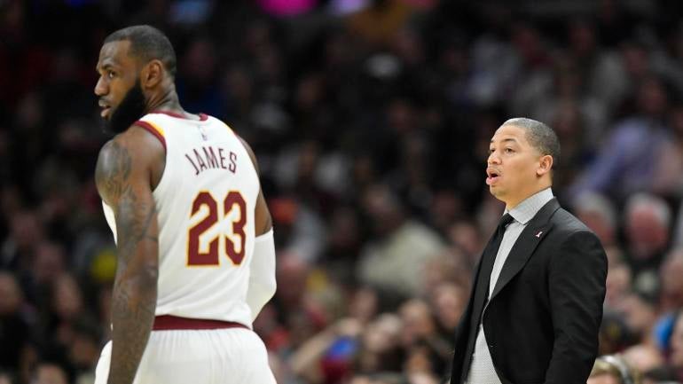 「LeBron James Tyronn Lue」的圖片搜尋結果