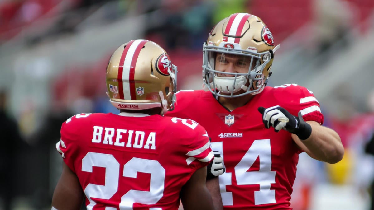 49ers fullback Kyle Juszczyk carted to locker room, questionable with leg  injury - NBC Sports