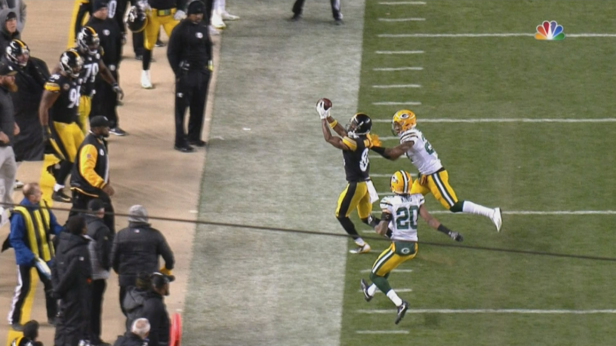 Antonio Brown's Brilliance Saved the Steelers Against the Packers