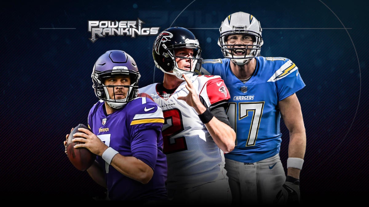 NFL Power Rankings: Chargers are in mix for AFC West crown after 0-4 ...