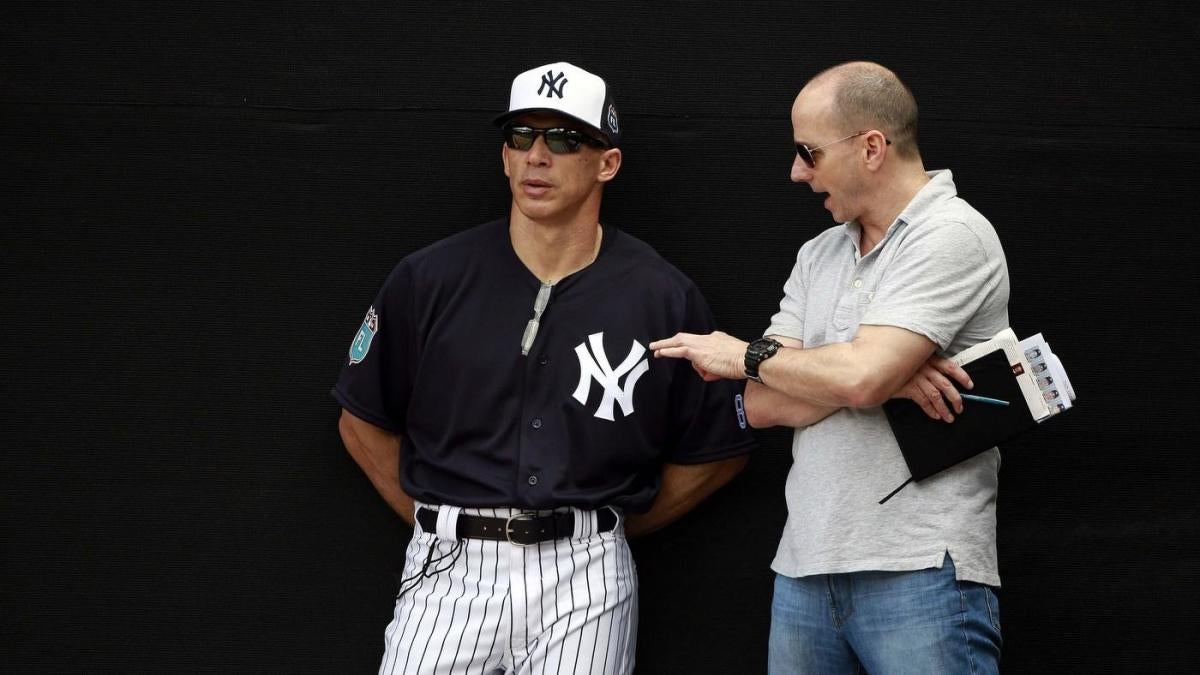 ESPN analyst Aaron Boone interviews for Yankees manager job