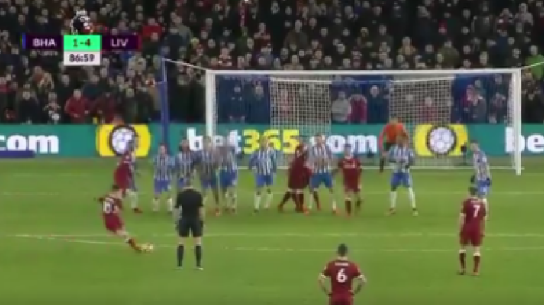 WATCH: Liverpool star Coutinho scores Ronaldinho-like free ... - 770 x 433 png 336kB