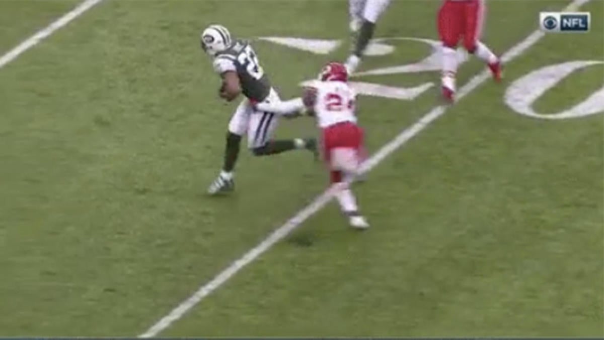 Darrelle Revis has absolutely no interest in trying to tackle Matt