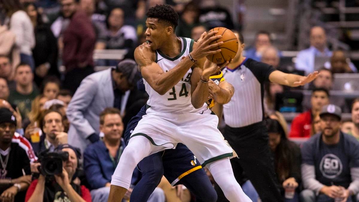 Giannis Antetokounmpo caps win over Jazz with dunk on Rudy Gobert ...