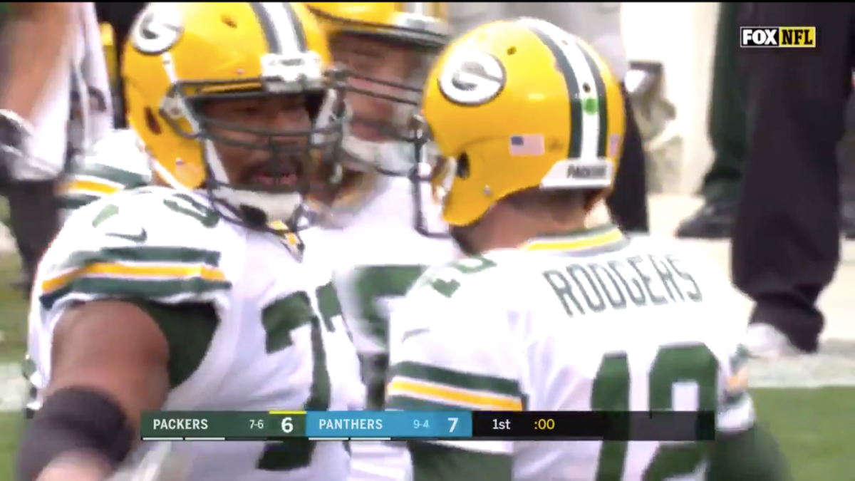 WATCH Aaron Rodgers immediately announces return with TD pass