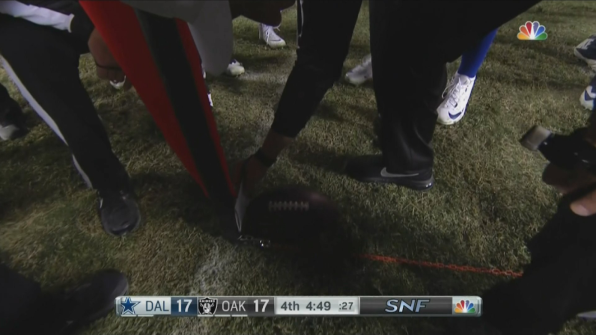 The Cowboys' season was saved by a piece of paper and a 1st down 