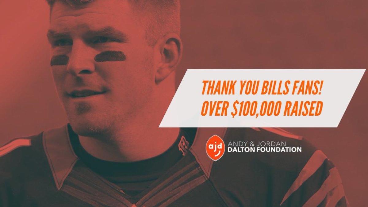 Andy Dalton Saved the Bills, and Fans Flocked to His Charity - The New York  Times