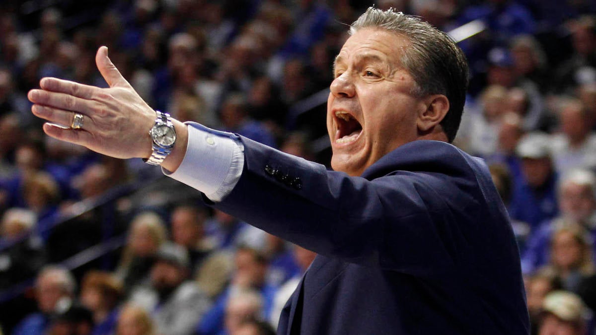 WATCH: Kentucky Coach John Calipari Knocks Down A Half-court Shot In ...