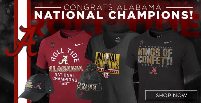 Alabama championship t shirts online