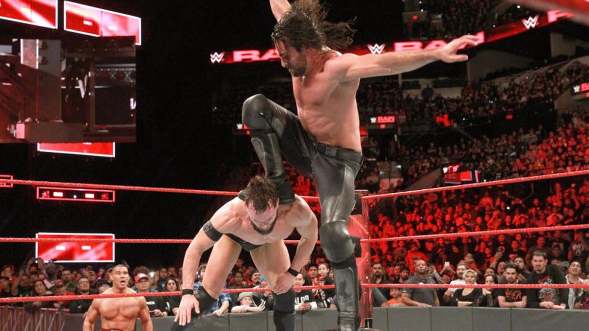 WWE Raw results, recap: Braun Strowman flips, Seth Rollins curb stomps Finn  Balor - CBSSports.com