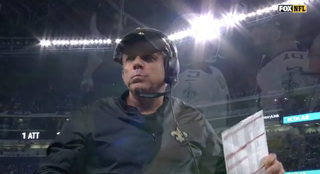 Saints coach Sean Payton taunted Vikings fans before losing