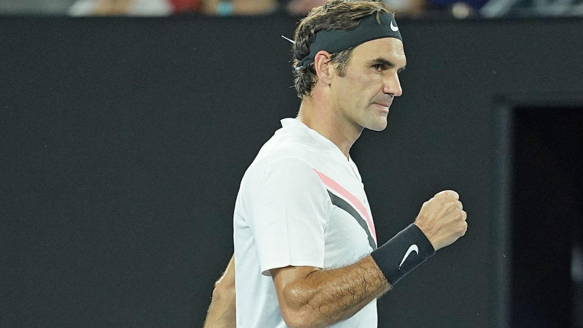 Allieret fedme Tilskyndelse Australian Open 2018 results: Federer sweeps Berdych, to face Chung in  semifinal - CBSSports.com