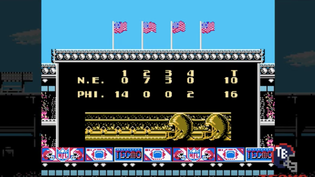 Tecmo Super Bowl LVII - Chiefs vs. Eagles (NES) 